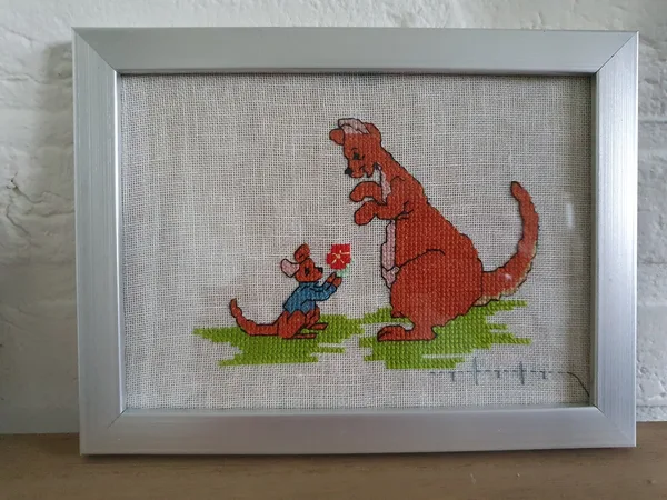 Kanga en kleine Roe